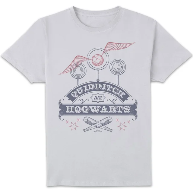 Harry Potter Quidditch At Hogwarts Men's T-Shirt - White