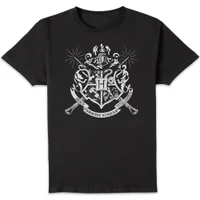 Harry Potter Hogwarts House Crest Men's T-Shirt - Black - undefined undefined