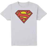 DC Originals Official Superman Shield Men's T-Shirt - White - undefined undefined