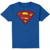 DC Originals Official Superman Shield Men's T-Shirt - Royal Blue