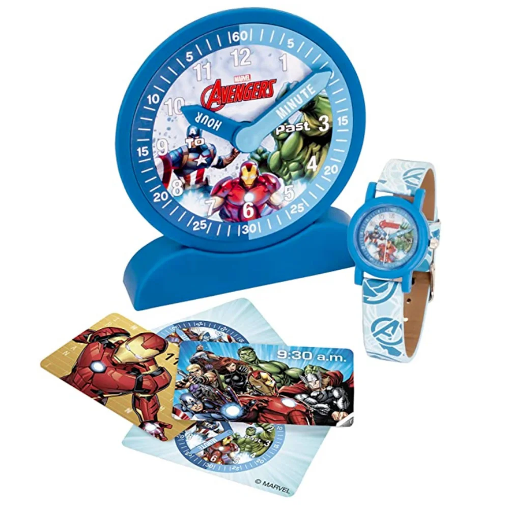Marvel Super Hero Adventures Time Teacher Clock Image 1