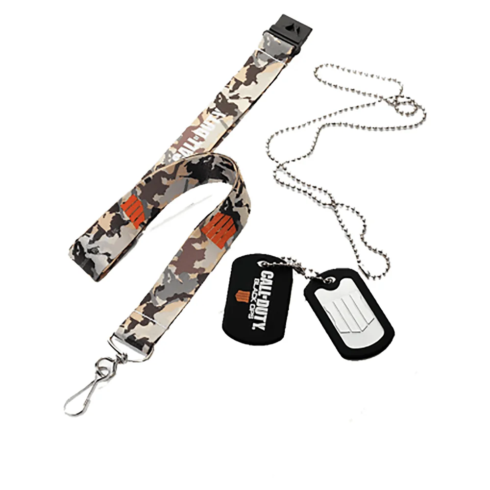 Call of Duty Black Ops IV Lanyard and Dog Tag Set Image 1