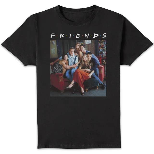 Friends Classic Character Men's T-Shirt - Black