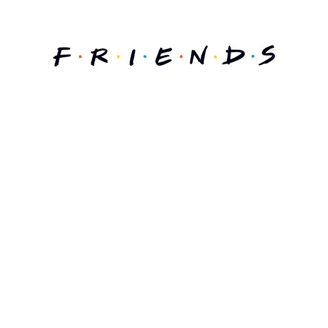 Friends Logo Men's T-Shirt - White
