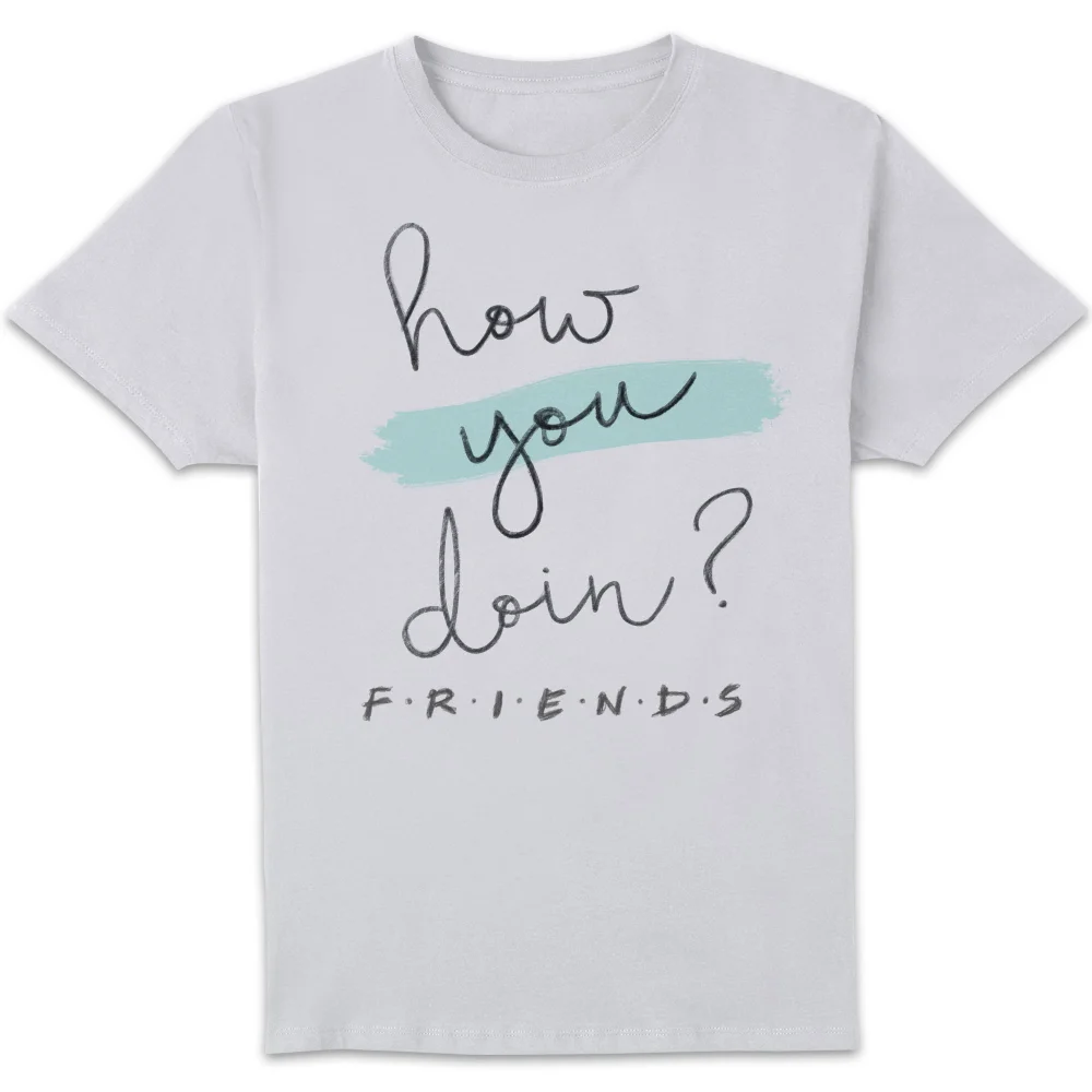 Friends How You Doin? Men's T-Shirt - White - S Image 1