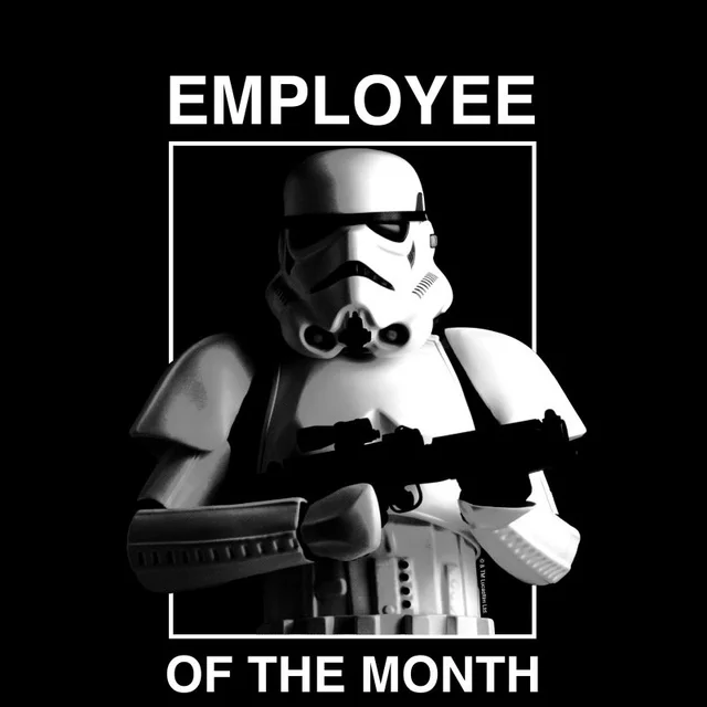 Star Wars Employee Of The Month Men's T-Shirt - Black
