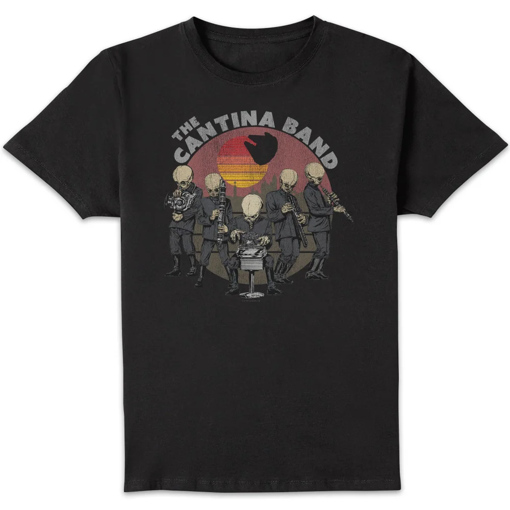 Star Wars Cantina Band Men's T-Shirt - Black - S Image 1
