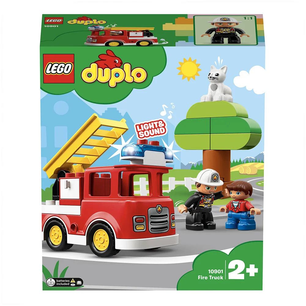 LEGO DUPLO Town: Fire Truck Building Set (10901) Image 1