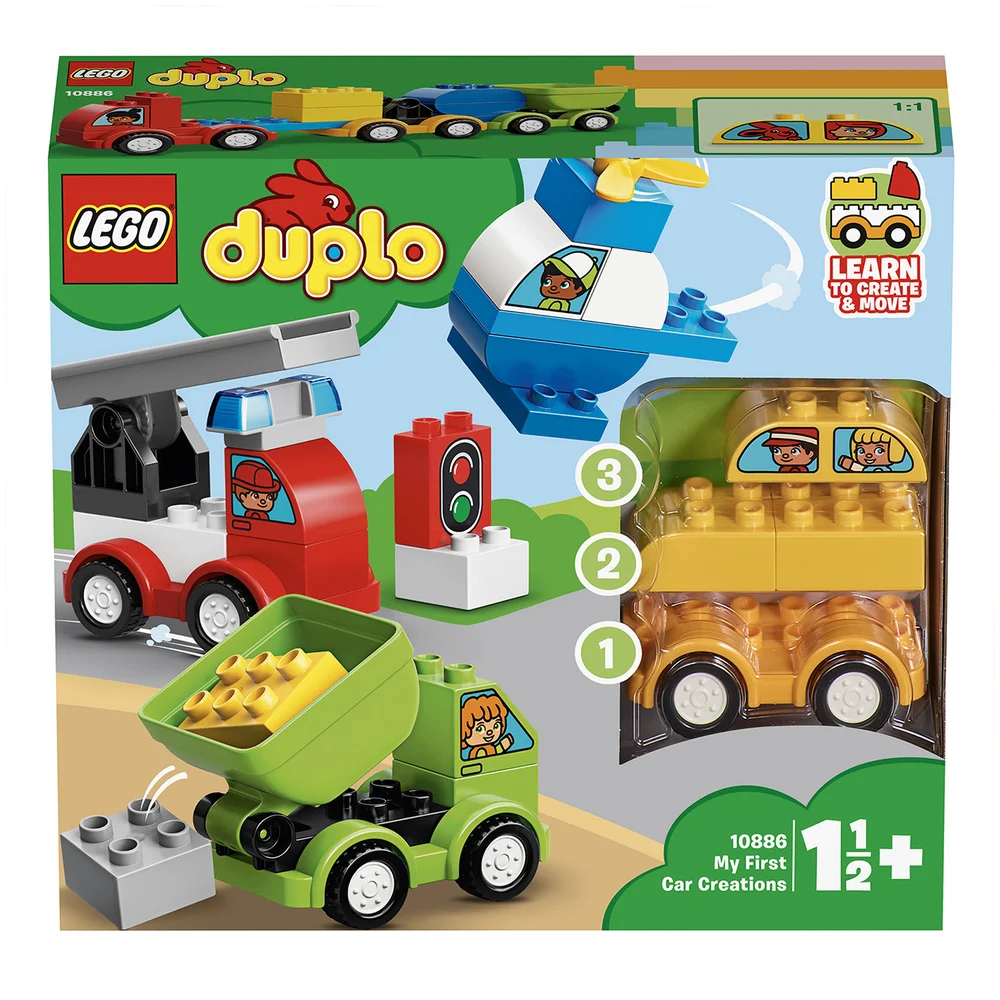 LEGO DUPLO My First: Car Creations Building Set (10886) Image 1