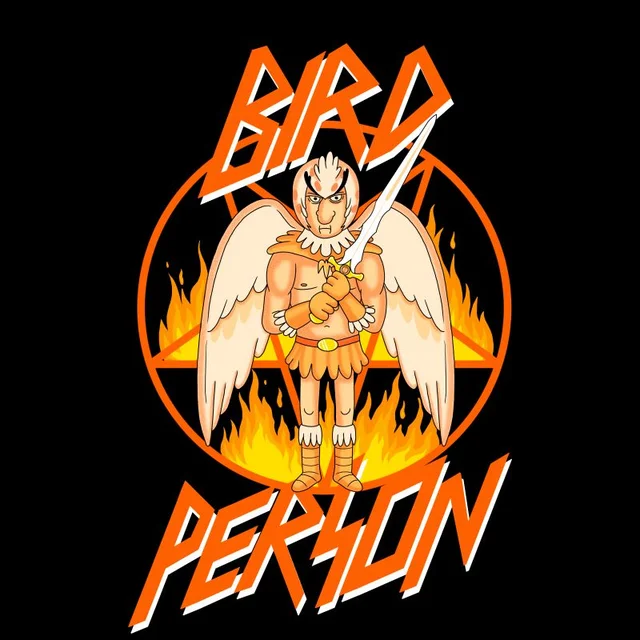 Rick and Morty Bird Person Men's T-Shirt - Black