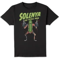 Rick and Morty Solenya Men's T-Shirt - Black - undefined undefined