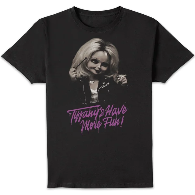 Chucky Tiffanys Have More Fun Men's T-Shirt - Black