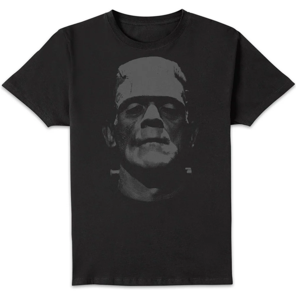 Universal Monsters Frankenstein Black and White Men's T-Shirt - Black - S Image 1