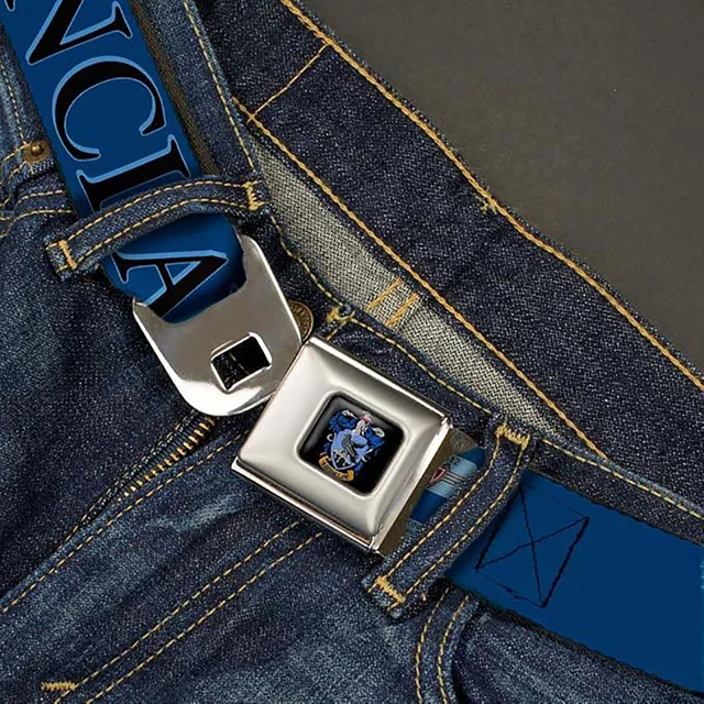 Buckle-Down Harry Potter Ravenclaw Seatbelt Belt - Multi