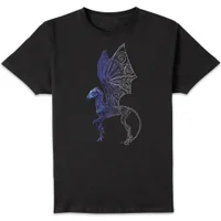 Fantastic Beasts Tribal Thestral Men's T-Shirt - Black
