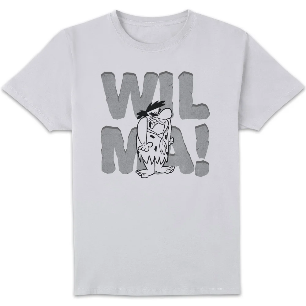 The Flintstones WILMA! Men's T-Shirt - White - S Image 1