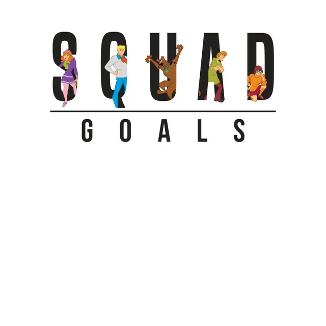 Scooby Doo Squad Goals Men's T-Shirt - White