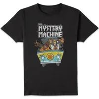 Scooby Doo Mystery Machine Heavy Metal Men's T-Shirt - Black - undefined undefined