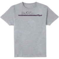 Scooby Doo Those Meddling Kids Retro Men's T-Shirt - Grey - undefined undefined