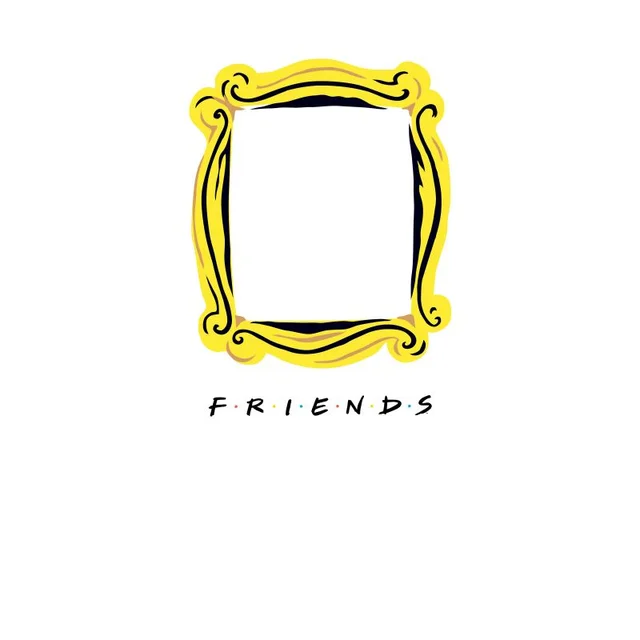Friends Frame Men's T-Shirt - White