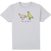 Friends The Chick And The Duck Men's T-Shirt - White - undefined undefined