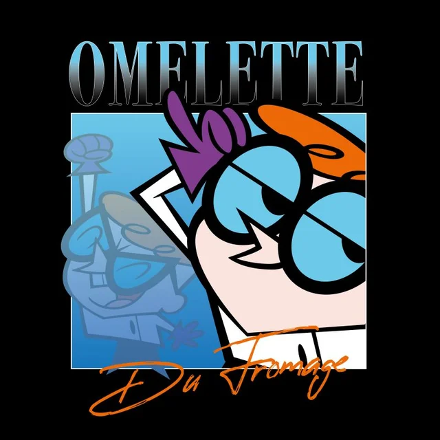 Cartoon Network Spin-Off Dexters Lab 90's Photoshoot T-Shirt - Black