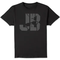 Johnny Bravo JB Sillhouette Men's T-Shirt - Black - undefined undefined
