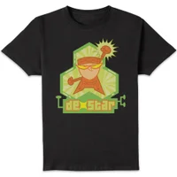 Dexters Lab DexStar Hero Men's T-Shirt - Black - undefined undefined