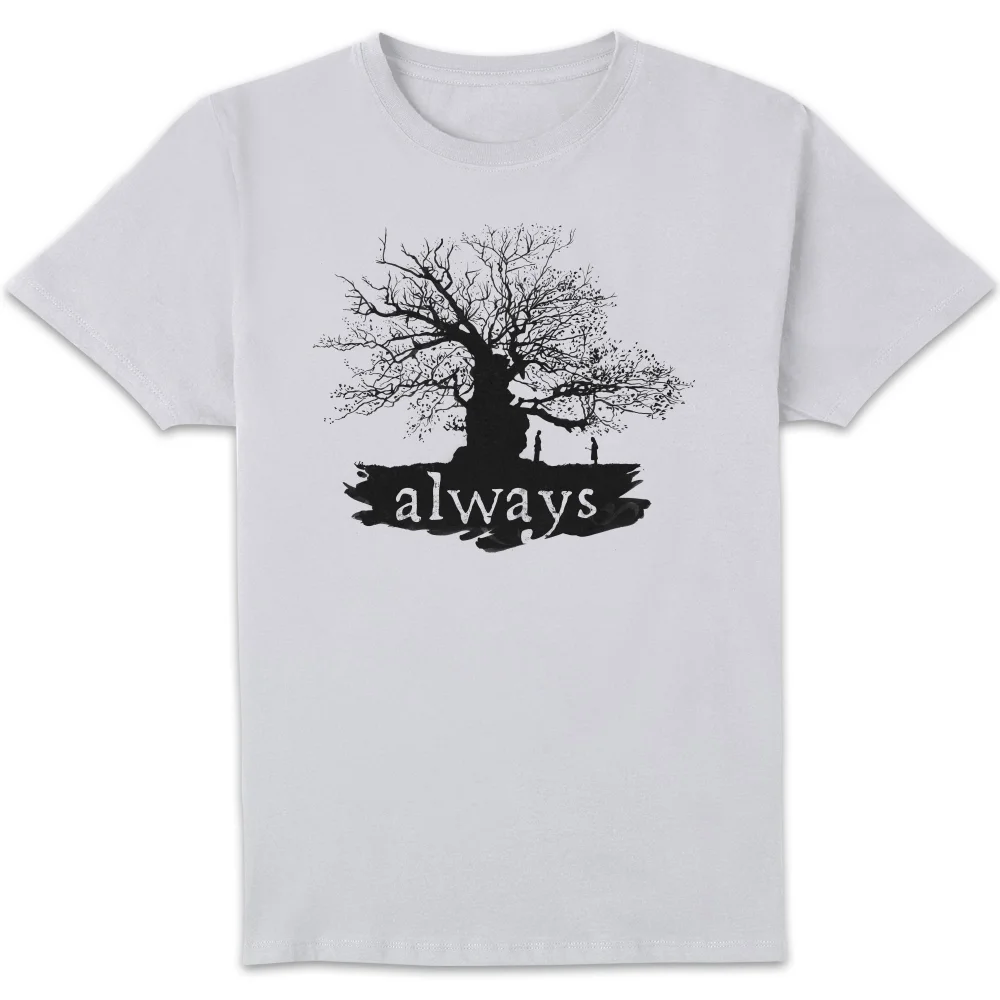 Harry Potter Always Tree Men's T-Shirt - White - S Image 1