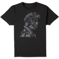 Harry Potter Harry Potter Head Men's T-Shirt - Black - undefined undefined