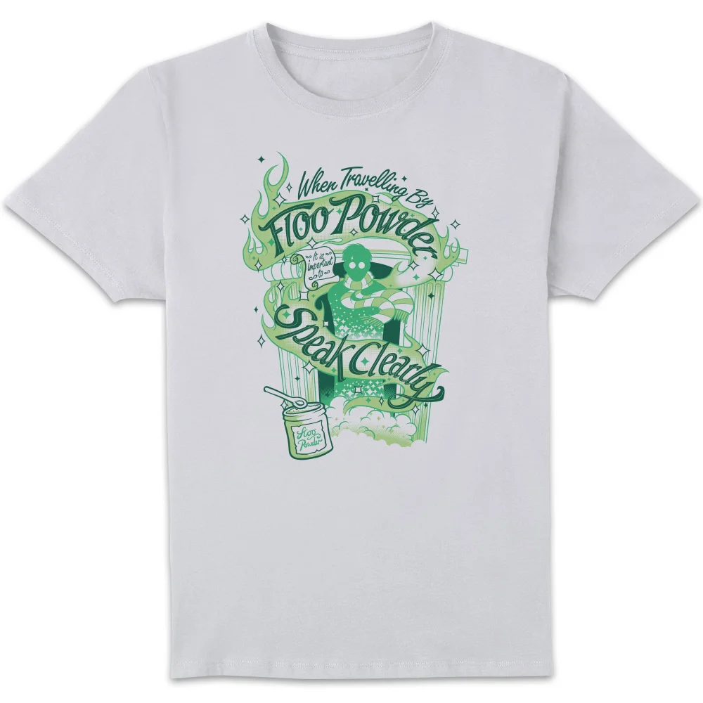 Harry Potter Floo Powder Men's T-Shirt - White - S Image 1