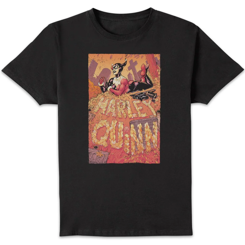 Batman Harley Quinn Cover Men's T-Shirt - Black - S Image 1