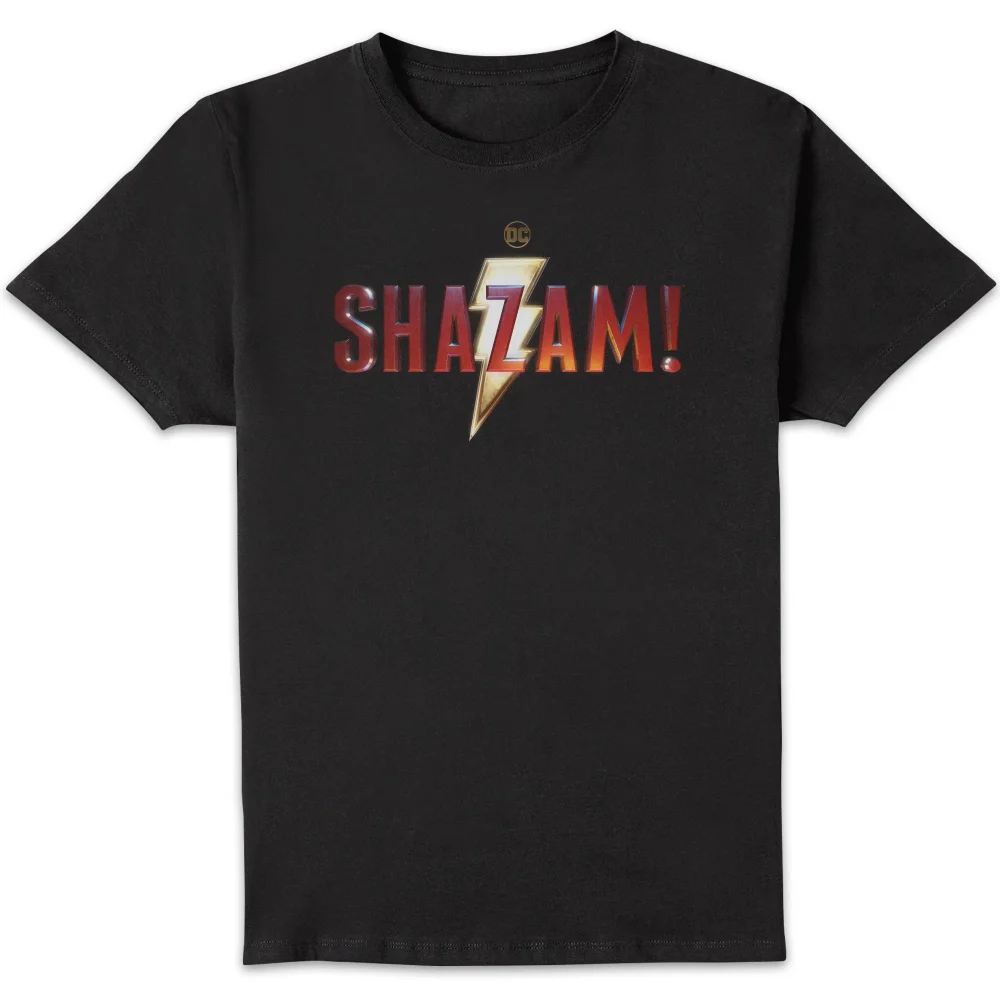 Shazam Logo Men's T-Shirt - Black - S Image 1