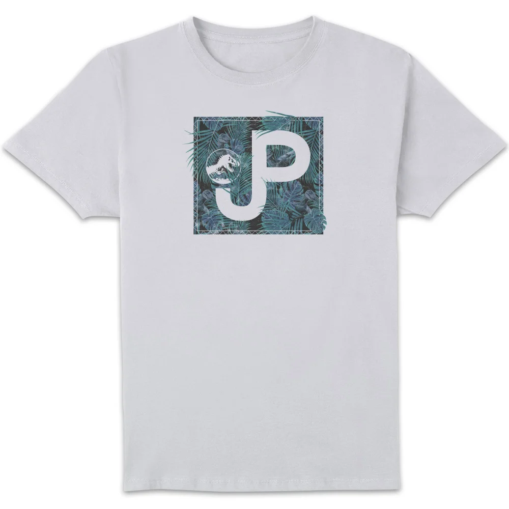 Jurassic Park Primal Raptor Floral T-Shirt - White - S Image 1
