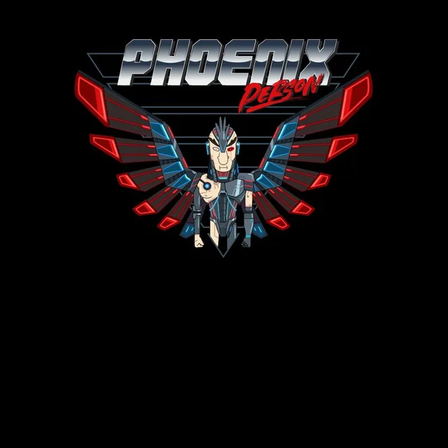 Rick and Morty Get Schwifty Phoenix Person T-Shirt - Black
