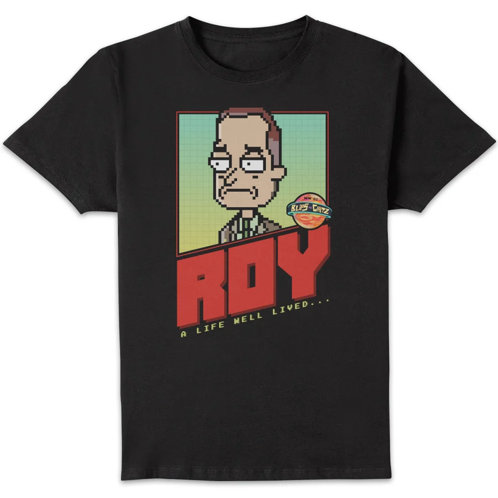 Rick and Morty Roy - A Life Well Lived Men's T-Shirt - Black - S Image 1