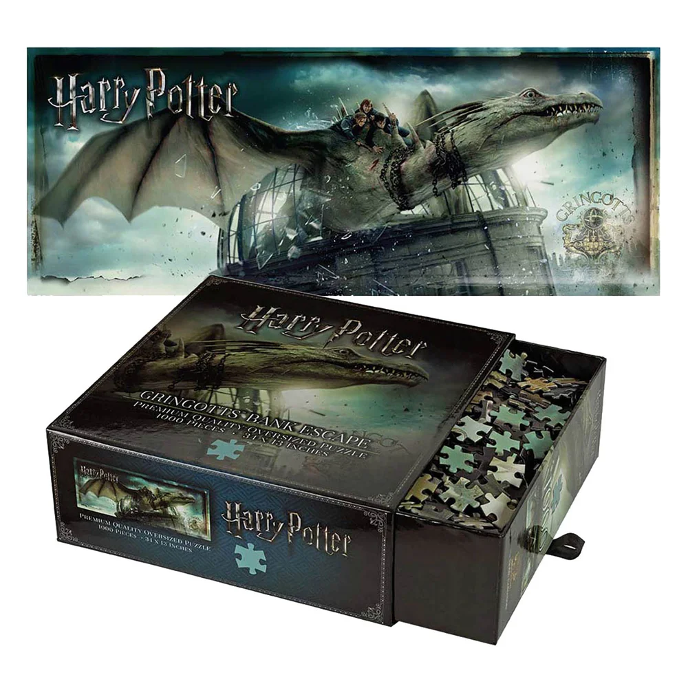 Harry Potter Gringotts Bank Escape 1,000 Piece Jigsaw Puzzle Image 1