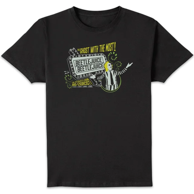 Beetlejuice The Ghost With The Most Unisex T-Shirt - Black
