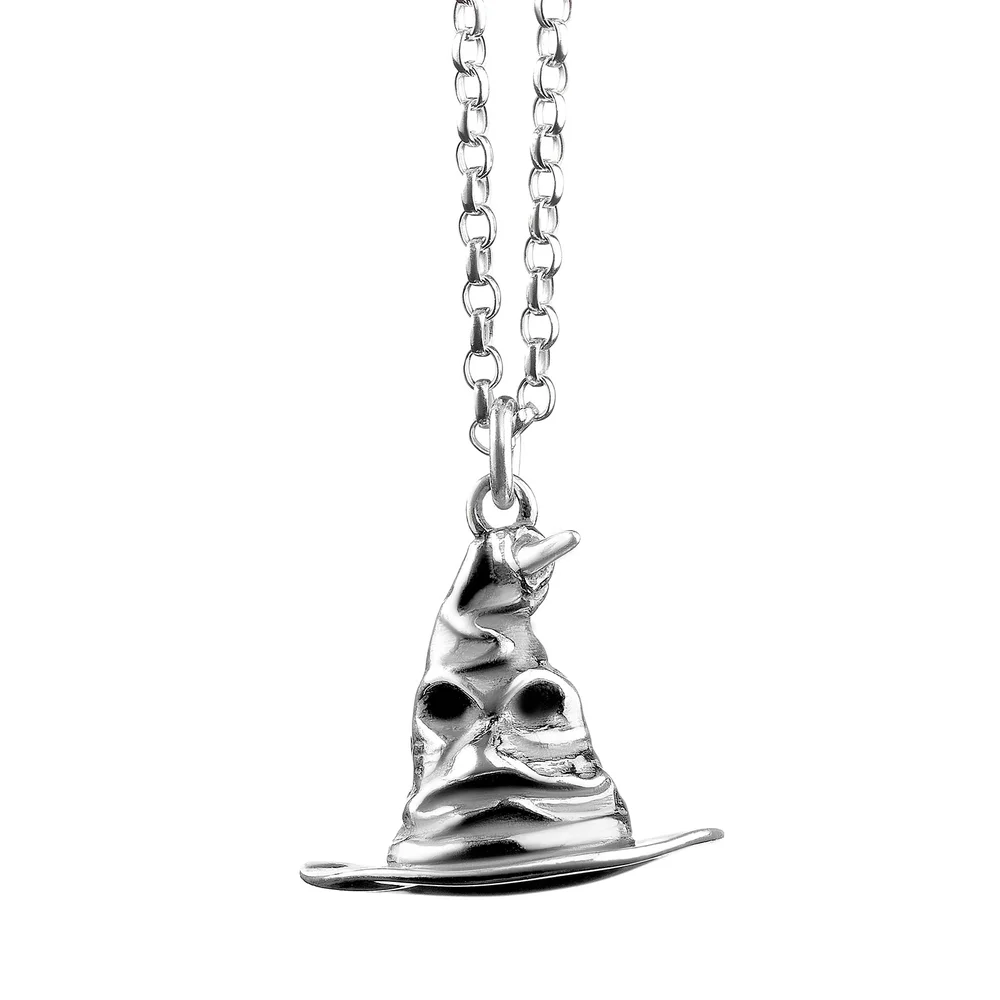 Harry Potter Sterling Silver Sorting Hat Necklace Image 1