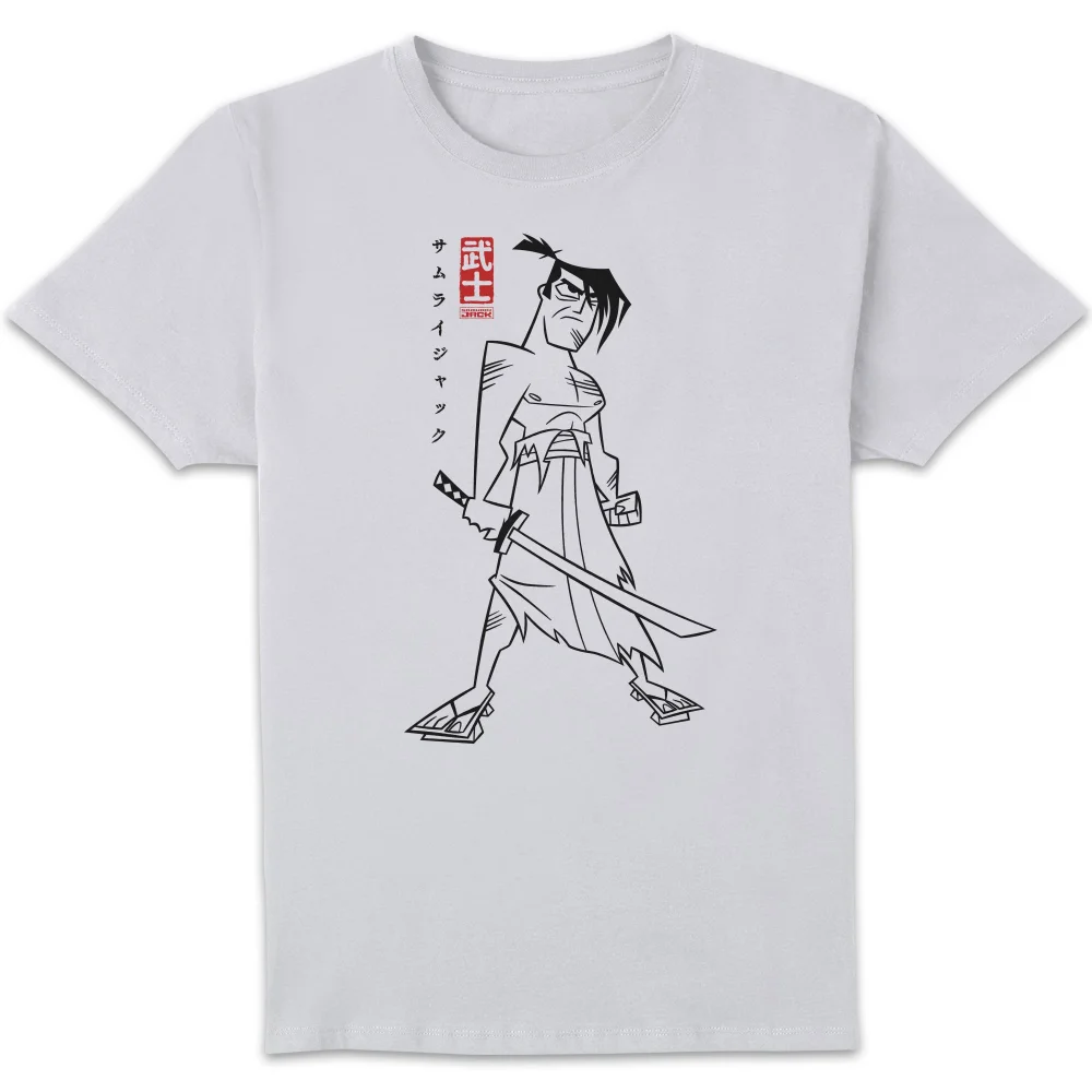 Samurai Jack Kanji Men's T-Shirt - White - S Image 1