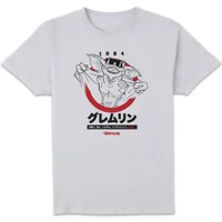 Gremlins Flasher Japanese Men's T-Shirt - White - undefined undefined