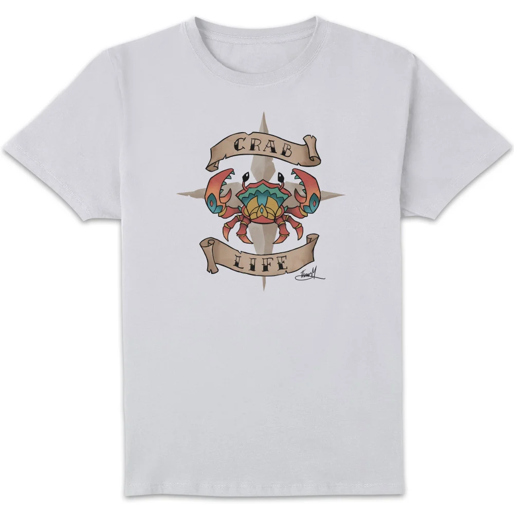 Sea Of Thieves Crab Life Unisex T-Shirt - White - S Image 1