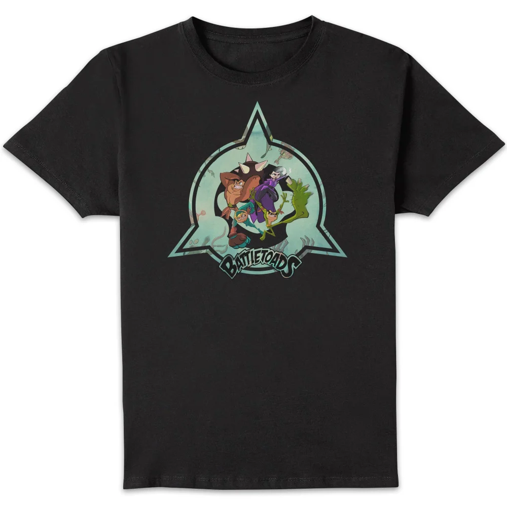 Battletoads Emblem Unisex T-Shirt - Black - S Image 1