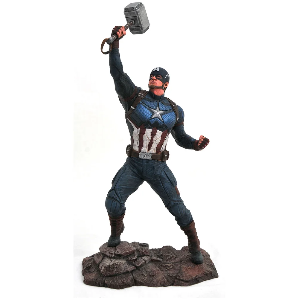 Diamond Select Marvel Gallery Avengers: Endgame PVC Figure - Captain America Image 1