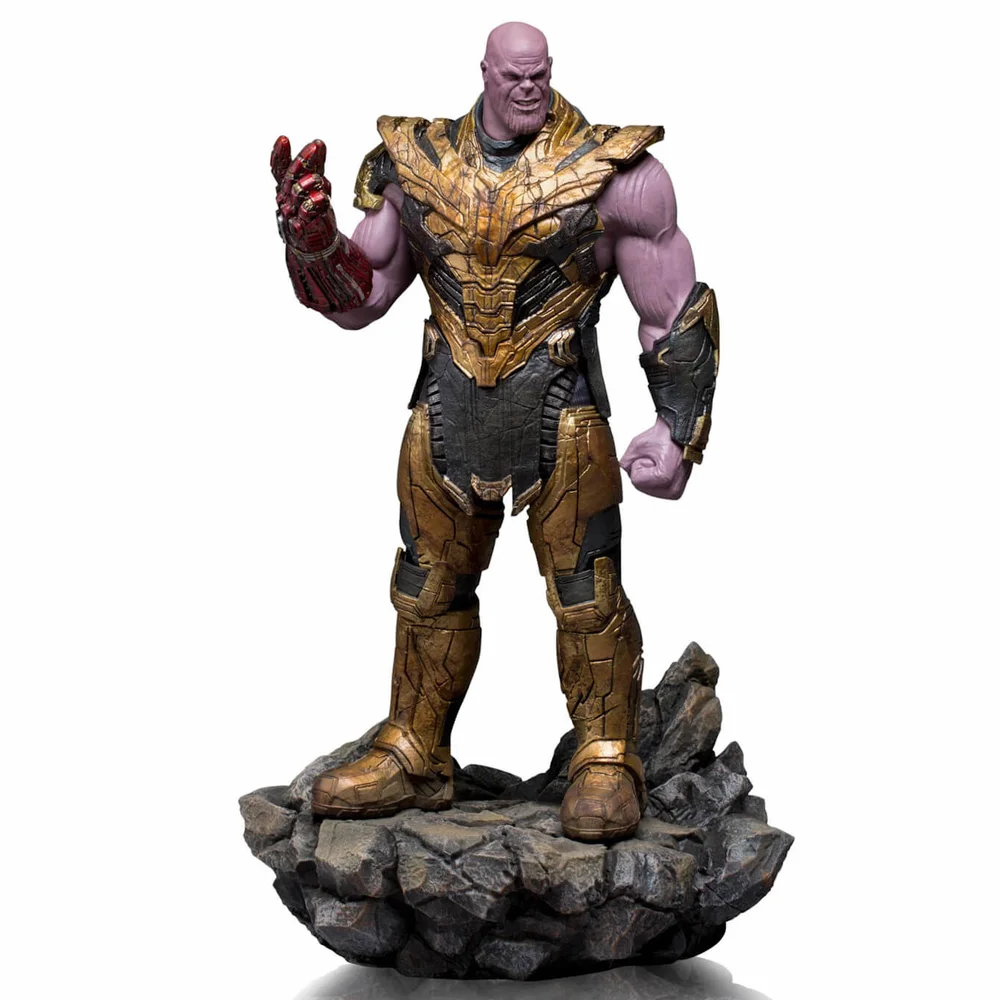 Iron Studios Marvel Avengers: Endgame BDS Art Figur im Maßstab 1:10 Thanos Black Order Deluxe 29 cm Image 1