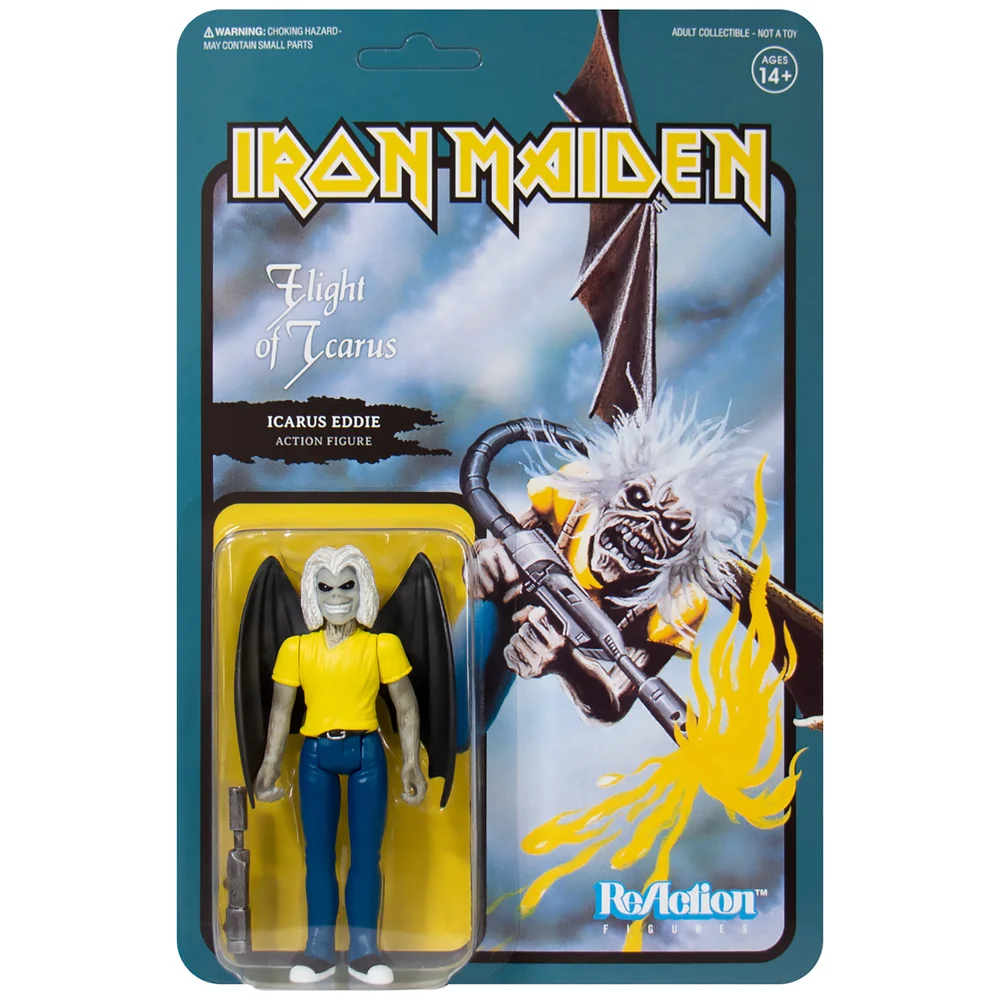 Super7 Iron Maiden ReAction Figure - Flight Of Icarus Image 1