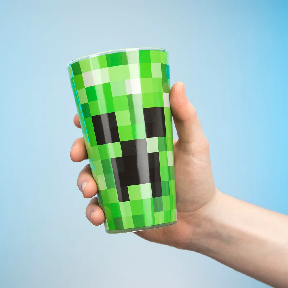 Minecraft Creeper Glass Image 1