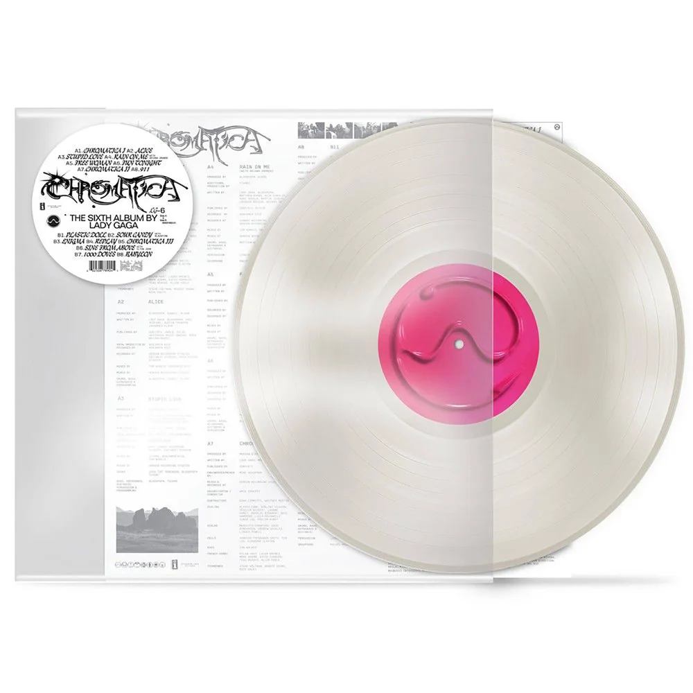 Lady Gaga - Chromatica Clear Vinyl Image 1