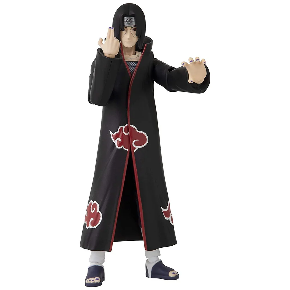 Bandai Anime Heroes Naruto Shippuden Uchiha Itachi Action Figure Image 1