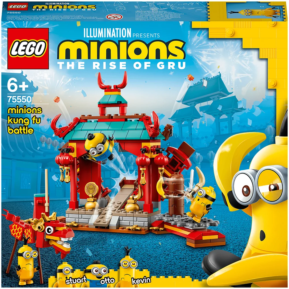 LEGO Minions: Kung Fu Battle Building Set with Dragon (75550) Image 1